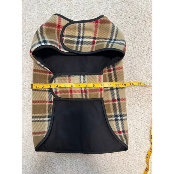 NWOT Plaid Dog Coat with D-Ring Large/Extra Large - Picture 3 of 12